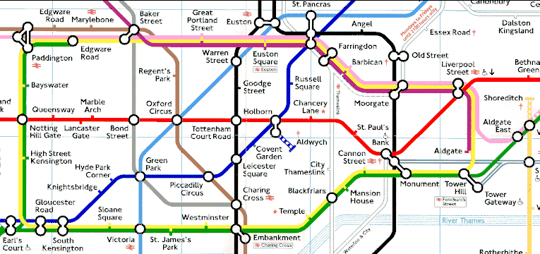 Euston Tube Map