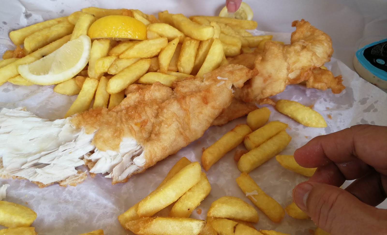 Gummy Shark and Chips Off The Pier Fish and Chippery, Williamstown, Victoria, Australia Gummy Shark and Chips Off The Pier Fish and Chippery, Williamstown, Victoria, Australia