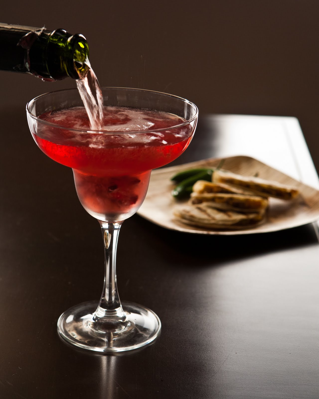 Monday Morning Bartender Tequila and Rosé Champagne...yes, in the same glass!