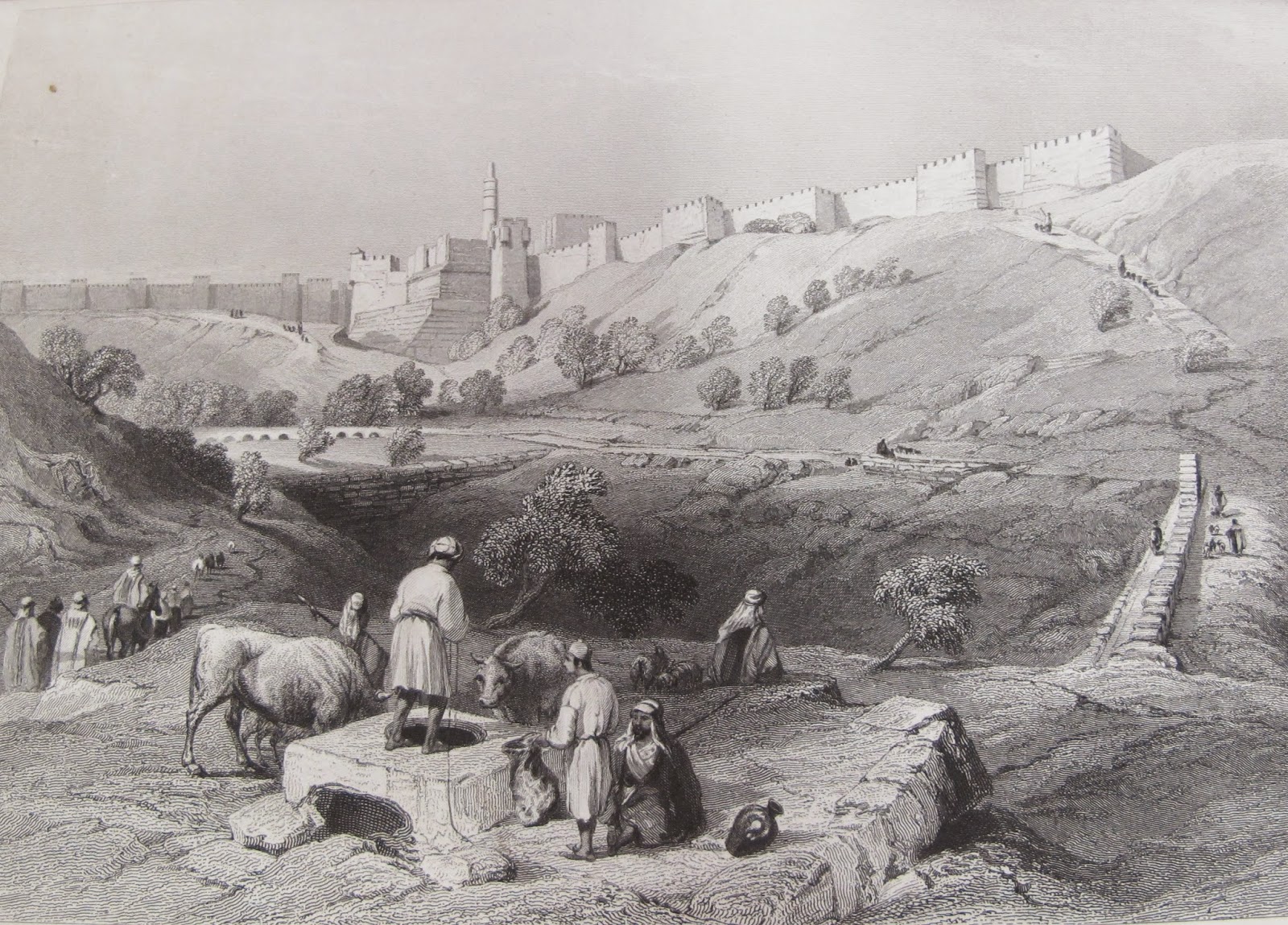 Старая земля читать. Иерусалим гравюра 19 век. Гоголь паломничество в Иерусалим. Иерусалим крепость. Русские паломники в Иерусалим 18 век.
