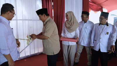 Zukifli Hasan Dan Bibit Waluyo Dampingi Prabowo Resmikan Posko Pemenangan Di Boyolali