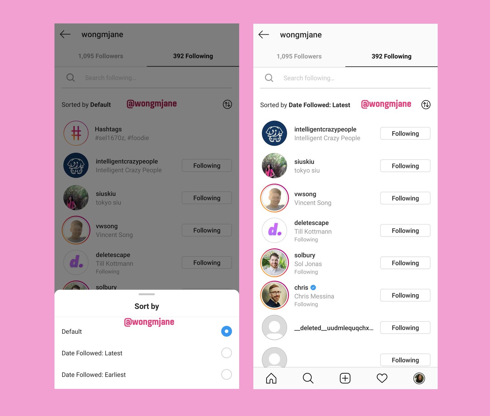 instagram s unreleased features discovered through reverse engineering by a twitter user - instagram follow train websites