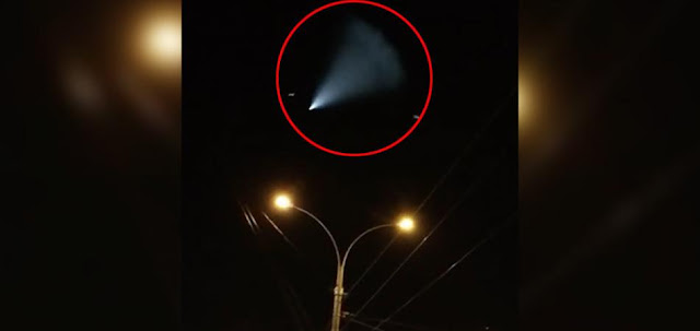 UFO or asteroid caught on camera over Russia?