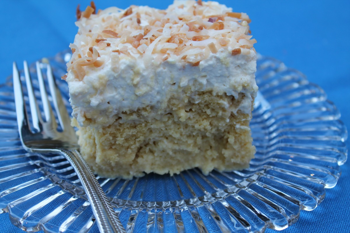 Make a Lip Smacking Coconut TresLeches Cake