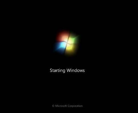 memulai install windows 7