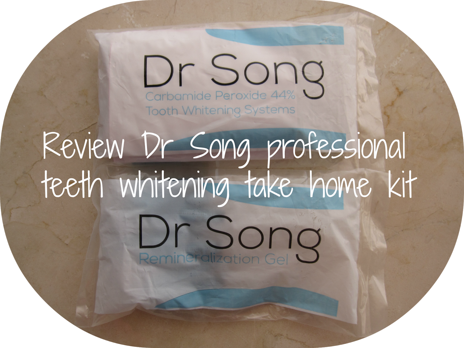 onenac Review Dr Song professional teeth whitening take home kit
