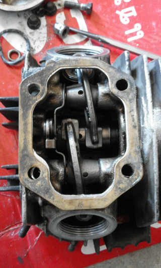 cara pasang rocker arm ex5