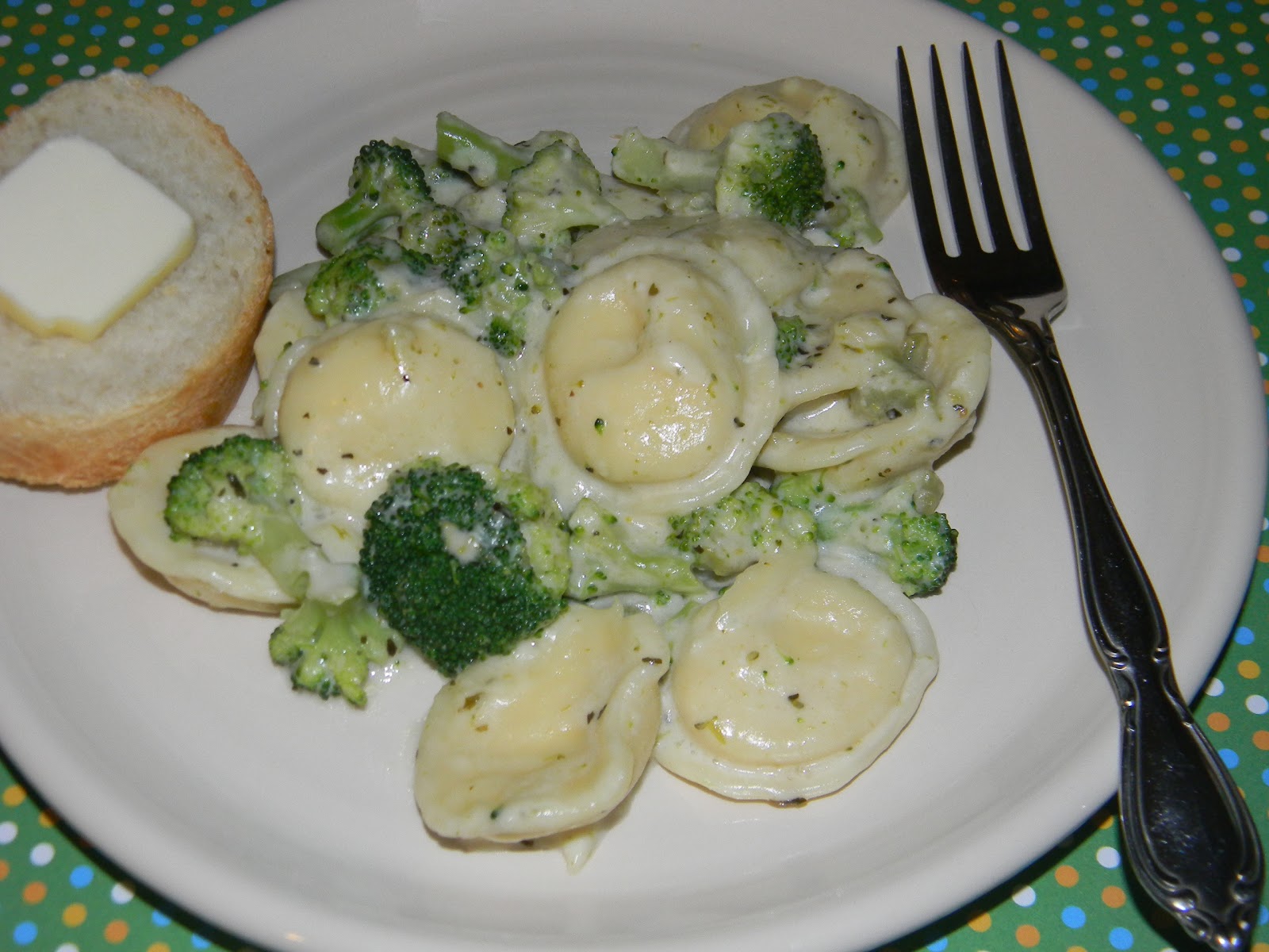 Broccoli and Cheese Ravioli Primavera Crazy for Cookies and More