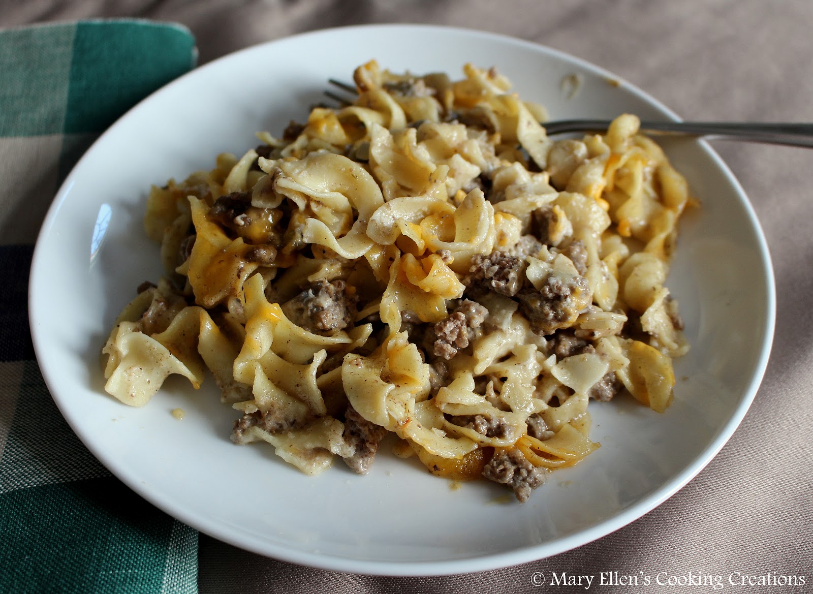 Mary Ellen's Cooking Creations Skillet Beef Stroganoff