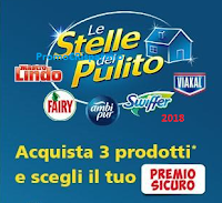 ''Le Stelle del Pulito 2018'': scegli il tuo premio sicuro Logo ''Le Stelle del Pulito 2018'': scegli il tuo premio sicuro