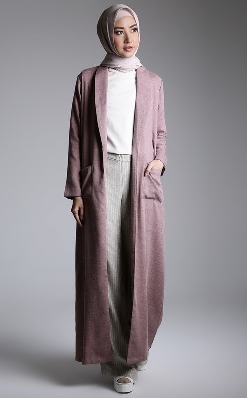cardigan hijab style