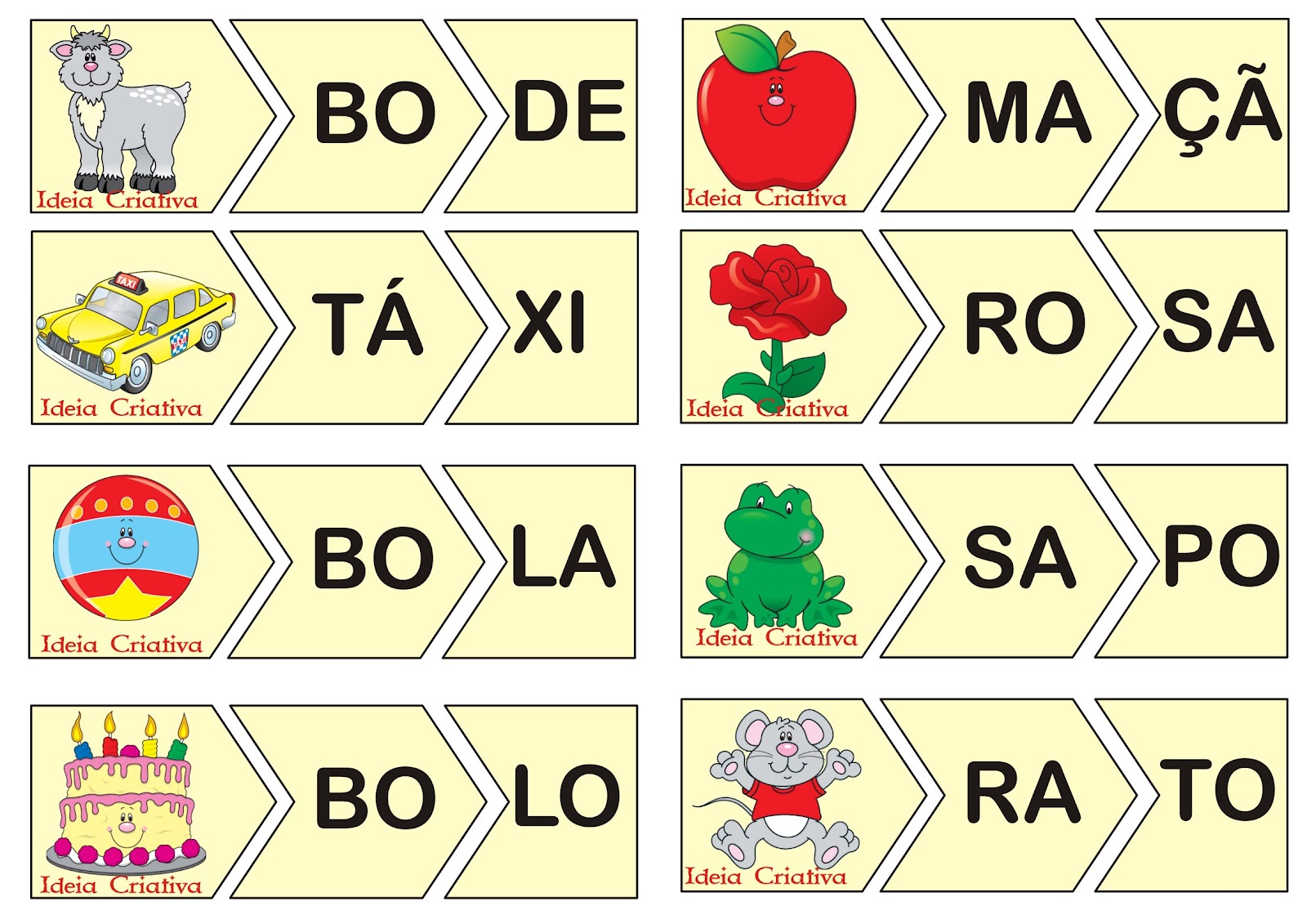 Jogo Educativo Para Imprimir, Brincar E Aprender! Em Dois