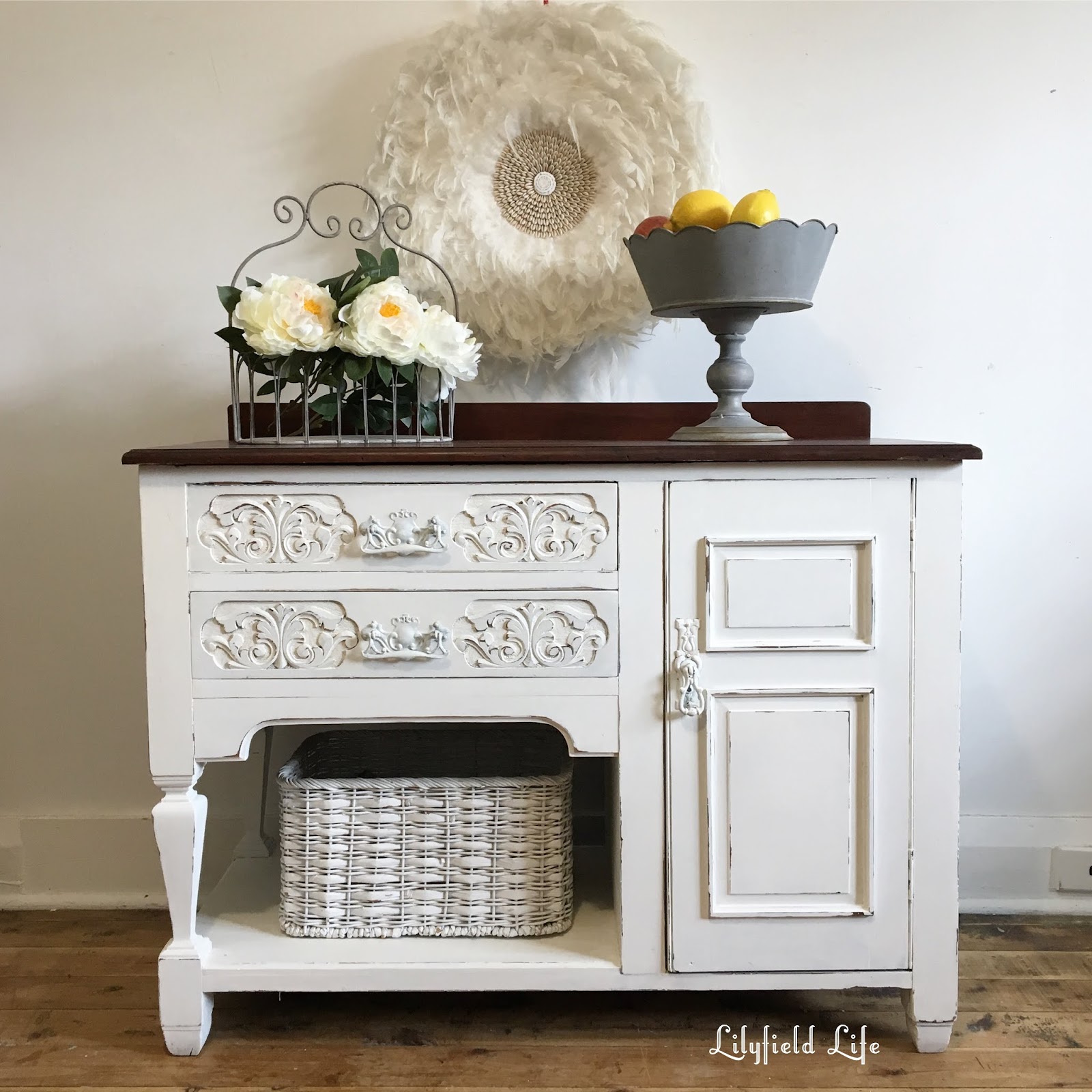 Lilyfield Life I love this vintage oak cupboard