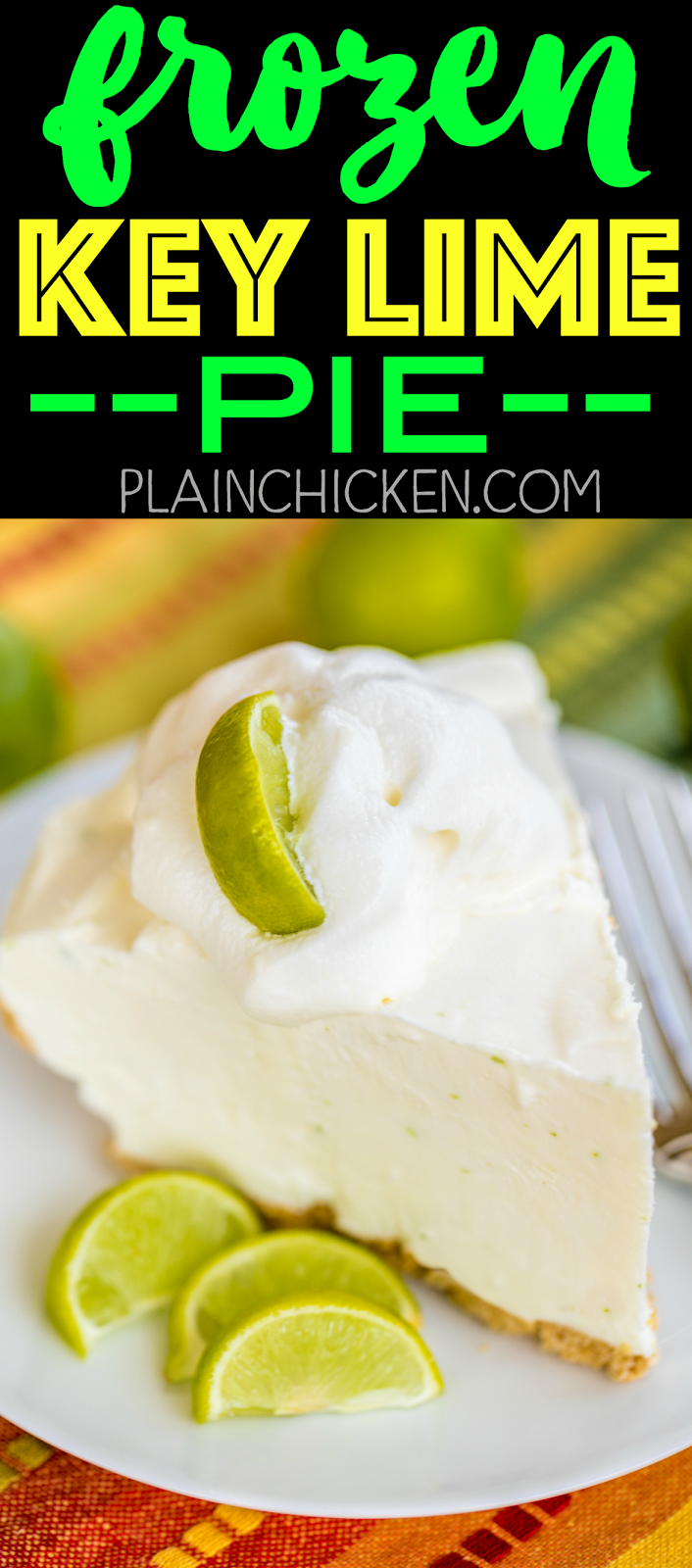Frozen Key Lime Pie Plain Chicken®