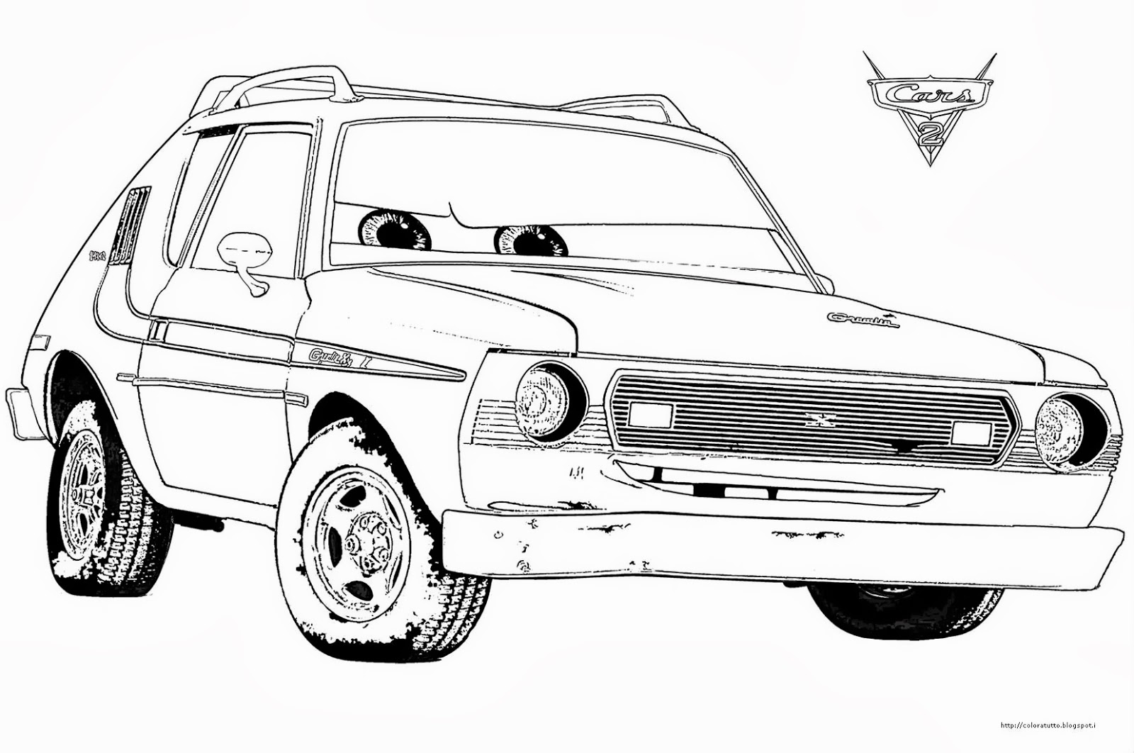 Disegni Da Colorare Cars