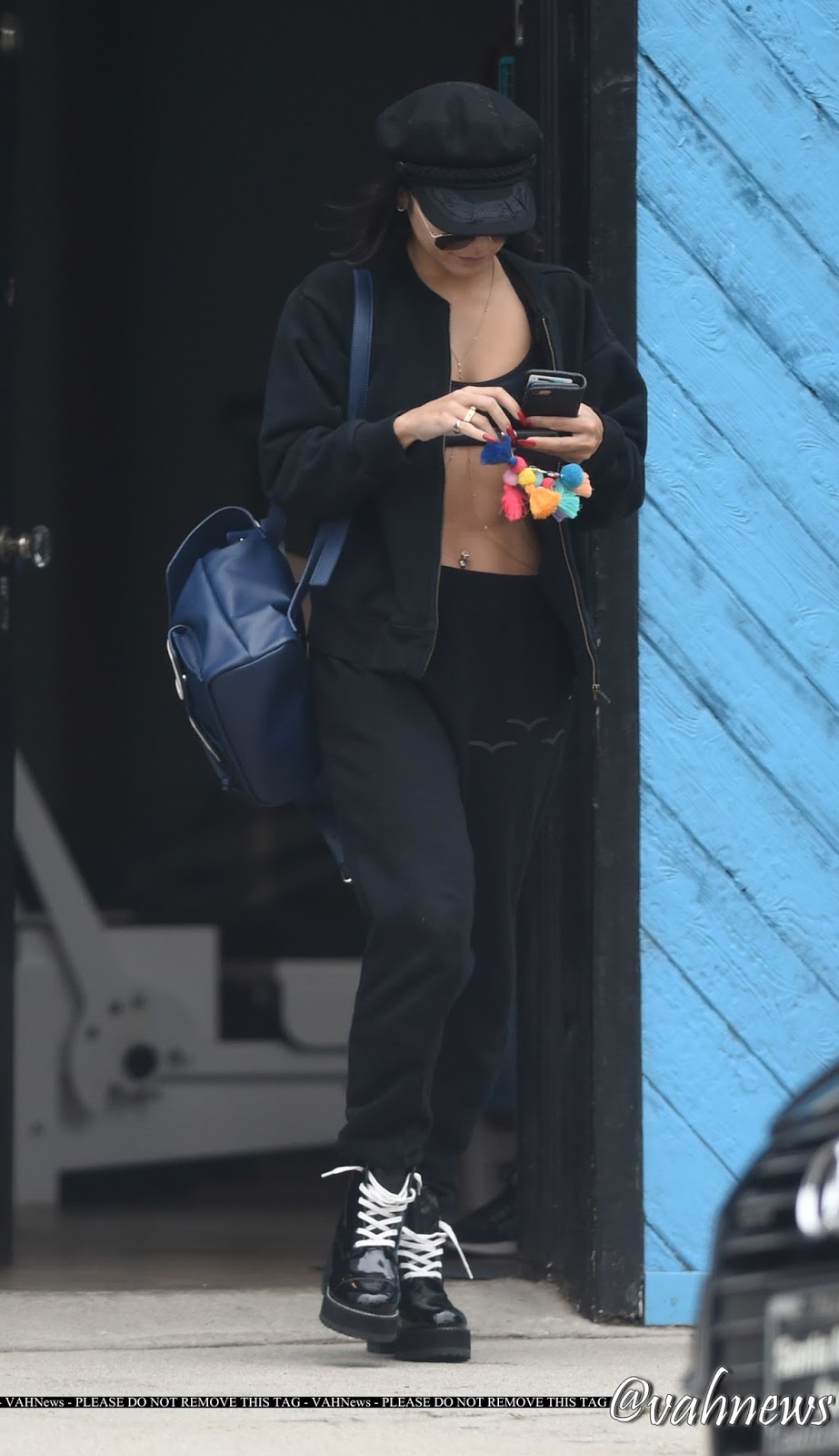 Vanessa Hudgens || Leaving Wundabar Pilates, In Studio City | June 07