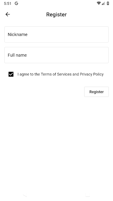 A month of Flutter: user registration form