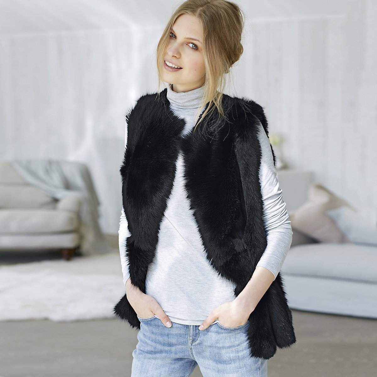 Stylng A Gilet 3 Ways With The White Company My Midlife Fashion