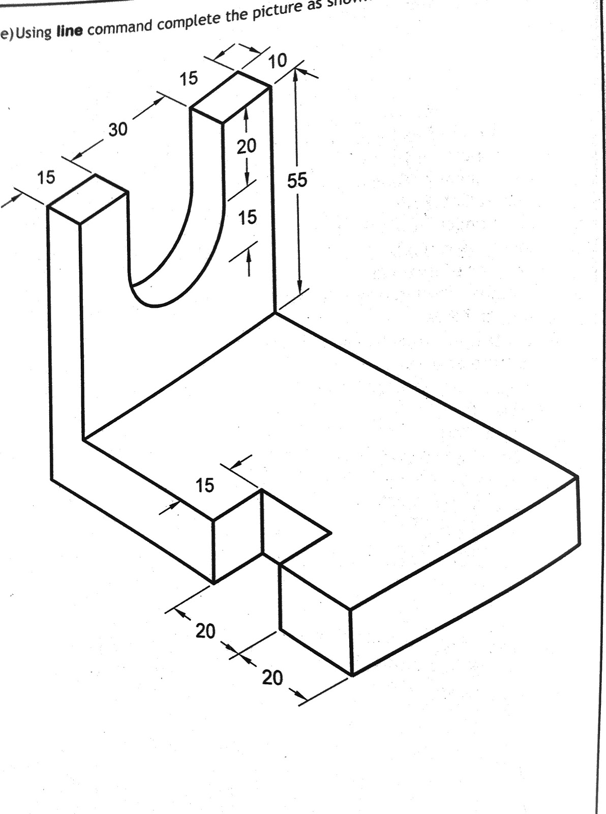 Easy How To Draw A Two View Orthographic Sketch for Girl