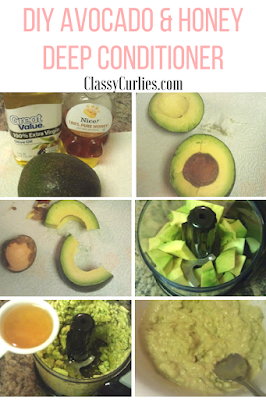 DIY Honey and Avocado Deep Conditioner - ClassyCurlies