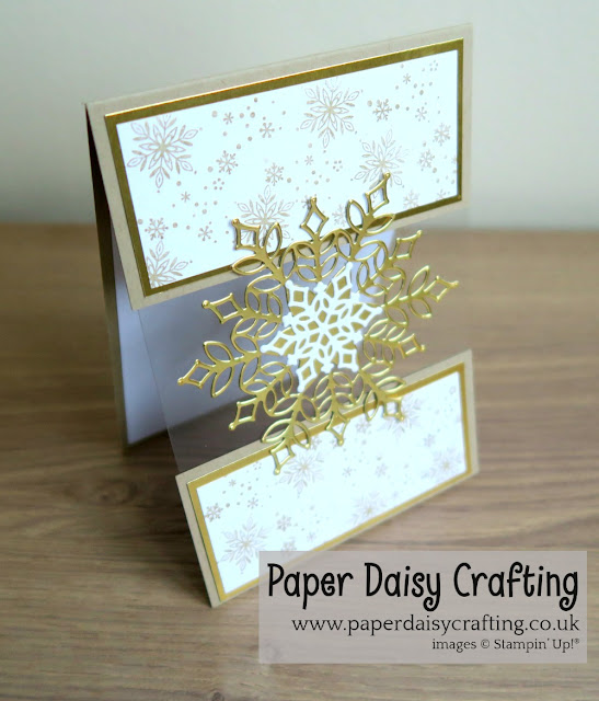 Snowfall Thinlits and Snow in Glistening from Stampin Up