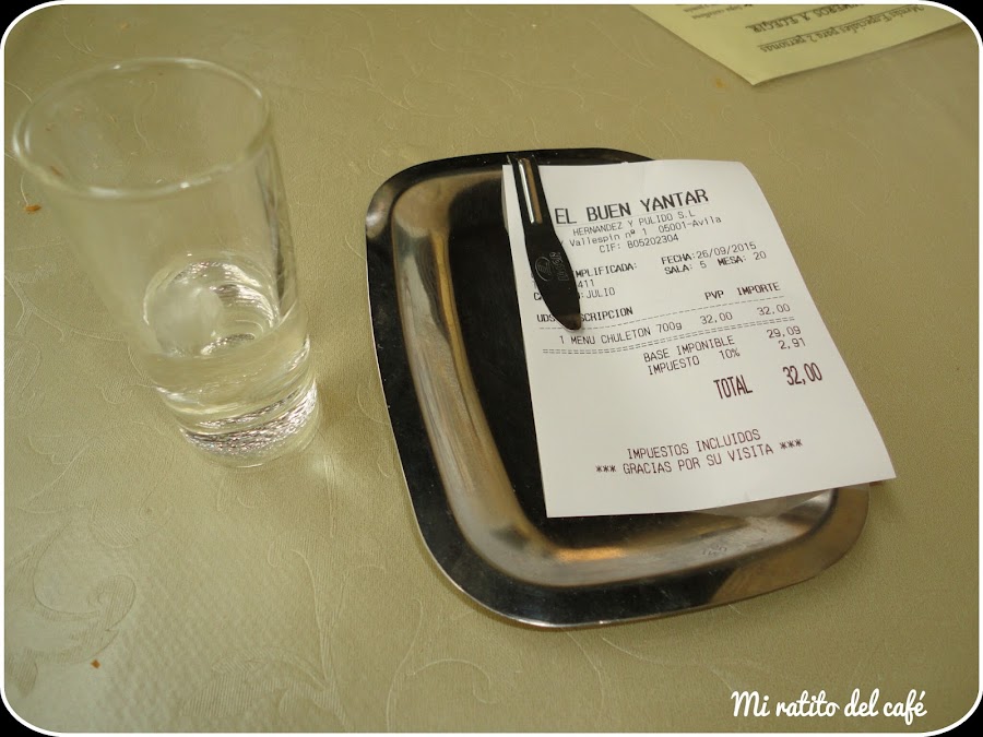 Restaurante El buen yantar, Ávila