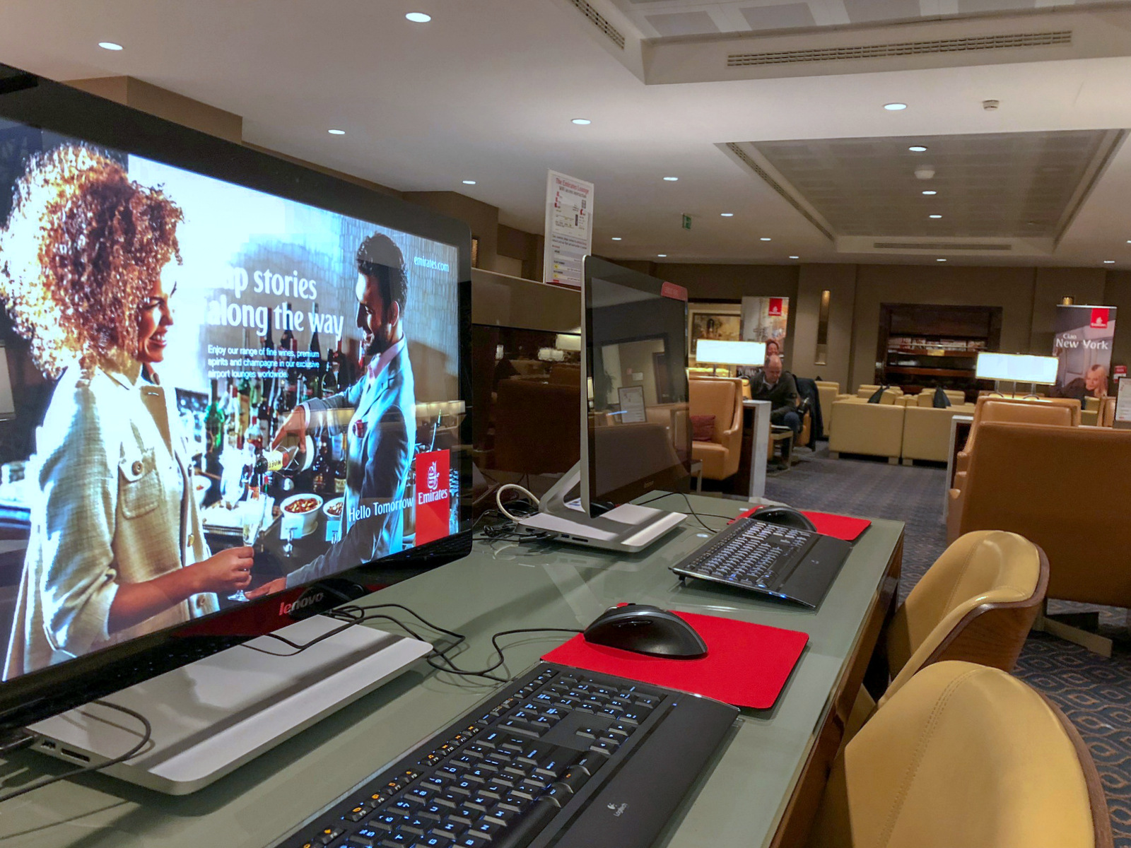 Emirates Lounges: Milan, Dubai & Kuala Lumpur