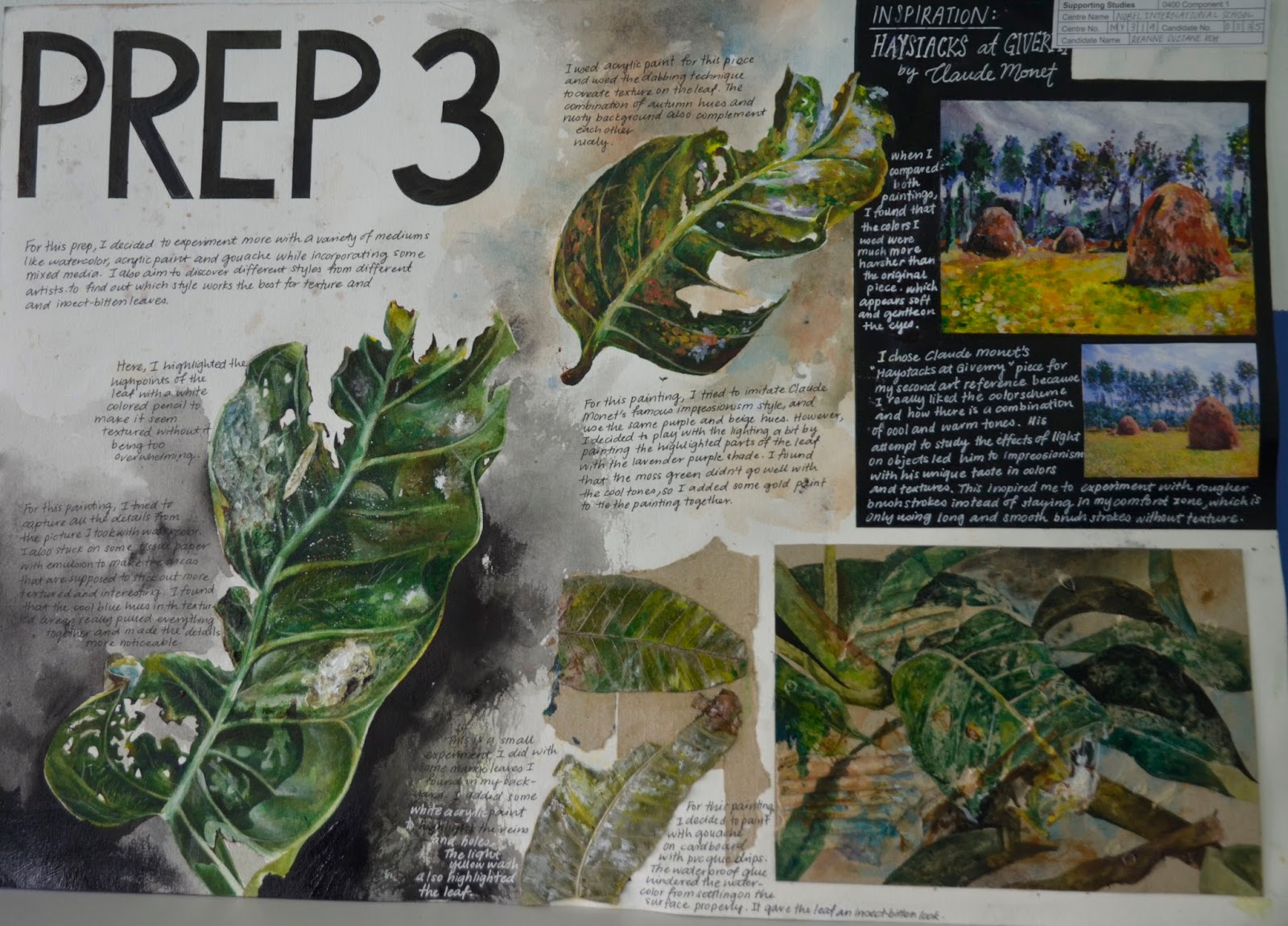 The artist and I Compilation of Top in Malaysia Oct/Nov Series for