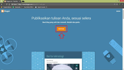Cara Membuat Blog di Blogger Dengan Mudah Cara Membuat Blog di Blogger Dengan Mudah
