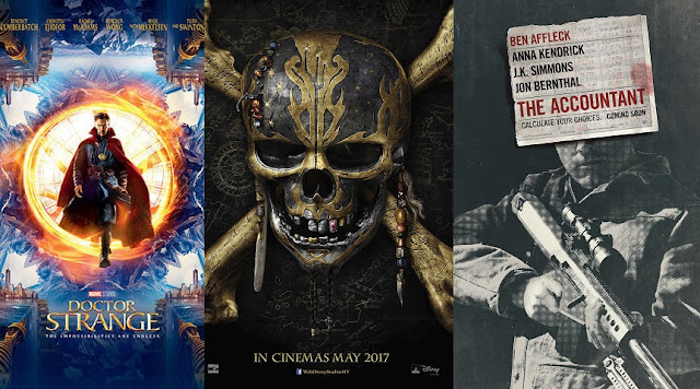 You know, it's quite time consuming compiling these posters. doctor strange salazar's revenge accountant movie posters