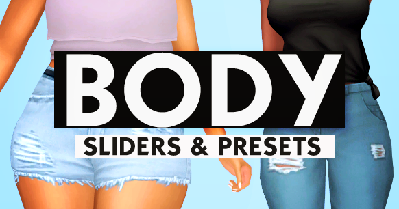 sims 3 download a mod not body slider
