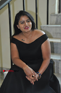 Telugu Actress Swathi Reddy Latest Stills in Black Gown  0080