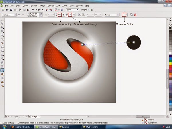Creative and Design : How to Create a Realistic 3d Sphere Logo Using ...
