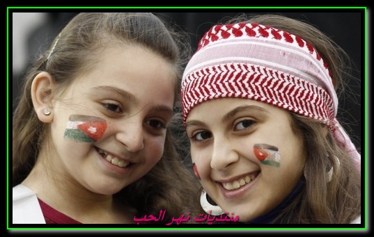 مشجعات الاردن