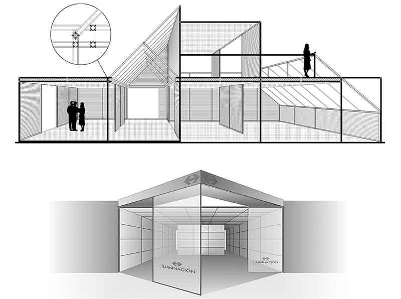  FIAM structural framing system application examples. Design by Somerset Harris 