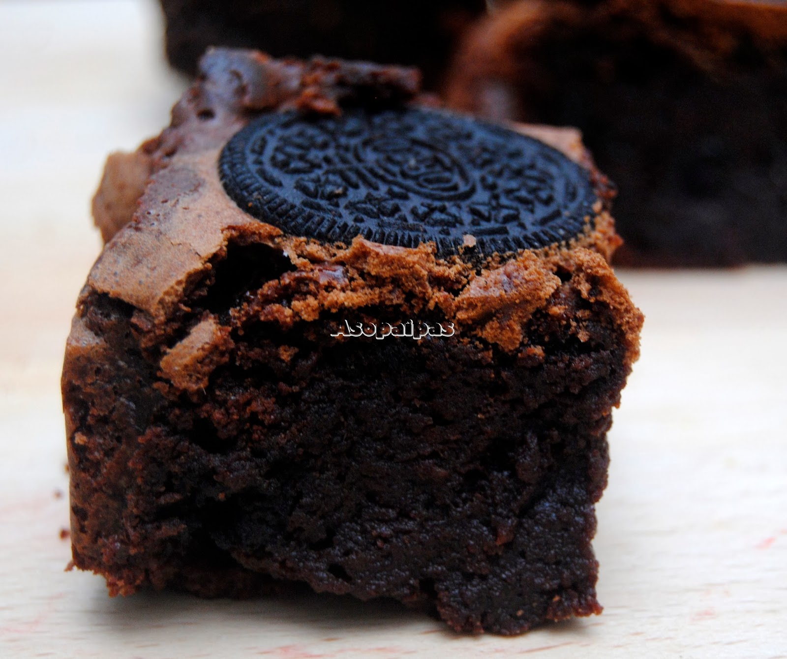 Brownies Oreo. Receta | Asopaipas. Recetas de Cocina Casera