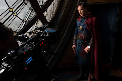 Benedict Cumberbatch on the set of Doctor Strange (10)