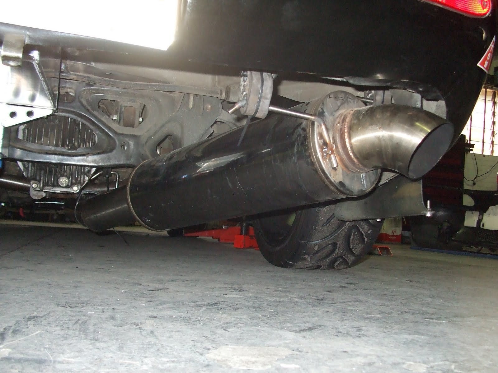 Lightning Rotors: Construction of the 4 inch exhaust