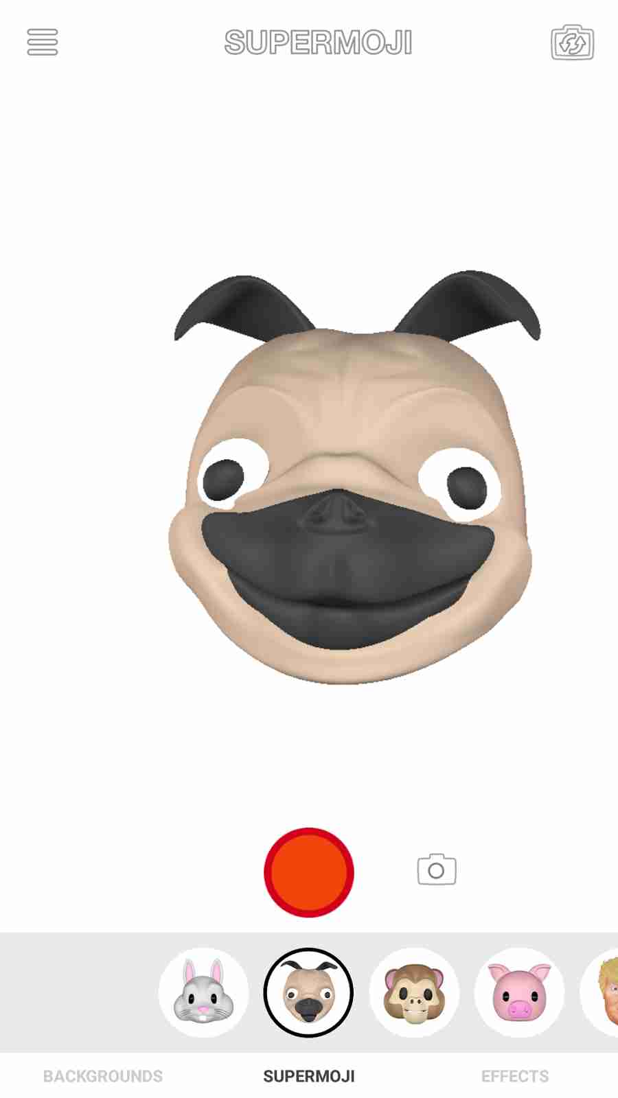 The Apple iPhone X Animoji Dog Emojis