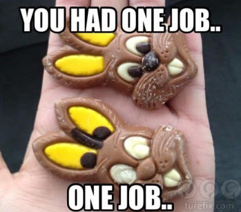 You Had One Job, funny cookie shape fail picture