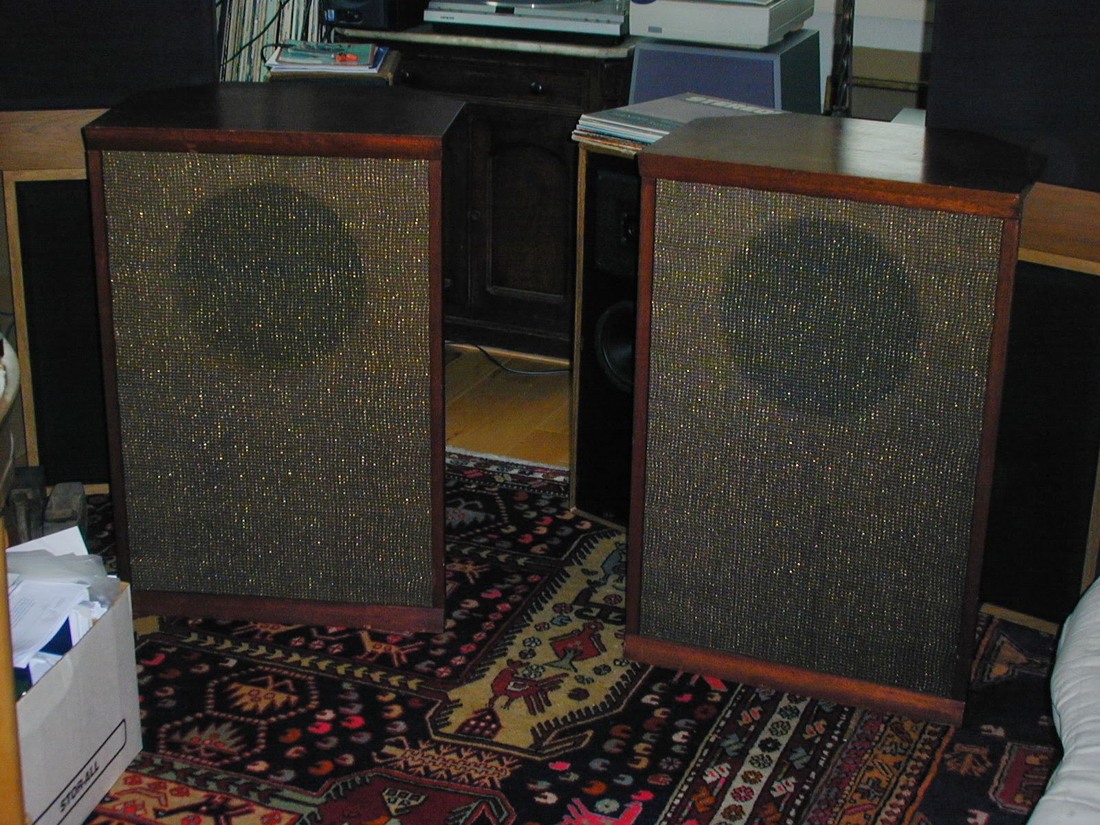 In The Lab Corner Speaker Pair with ElectroVoice SP12B Speakers