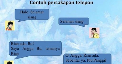 8 Contoh Percakapan Dua Orang Di Telepon Terbaru 8 Contoh Percakapan Dua Orang Di Telepon Terbaru