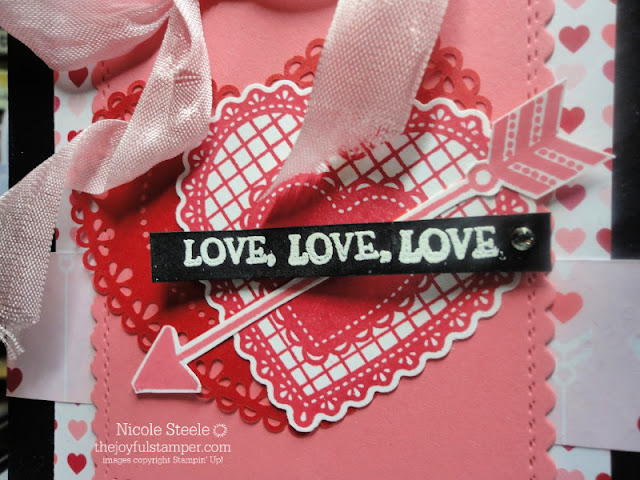 Valentine's Day Love card using Stampin' Up!'s Heartfelt set and From My Heart suite Valentine's Day Love card using Stampin' Up!'s Heartfelt set and From My Heart suite