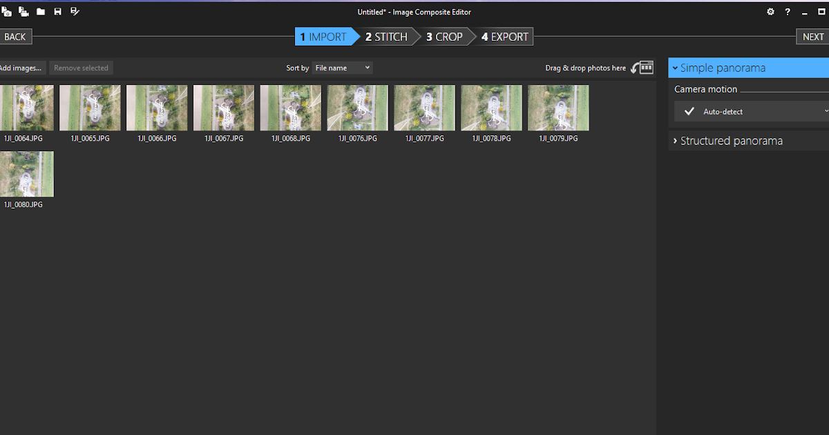 Microsoft image composite editor ice 