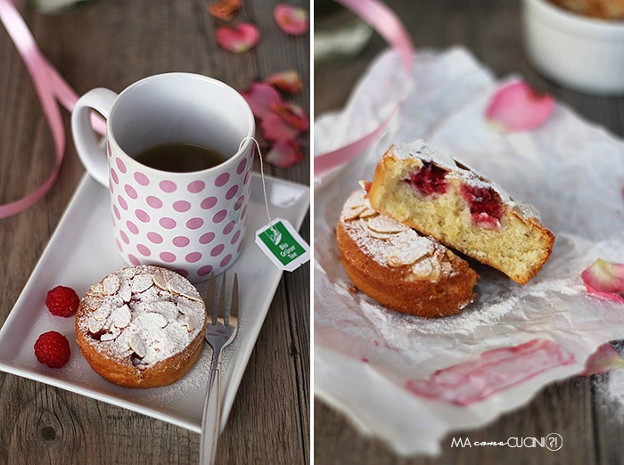 financier ai lamponi