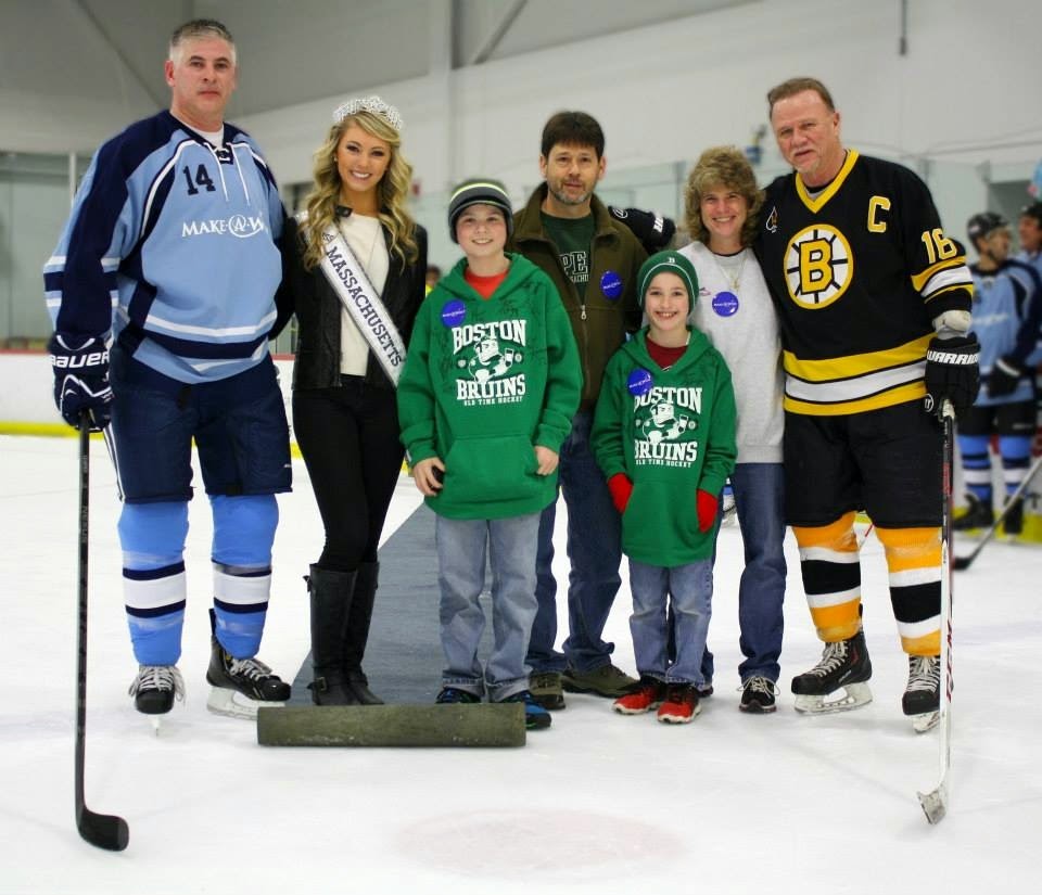 Bailey Medeiros Boston Bruins Alumni Game!