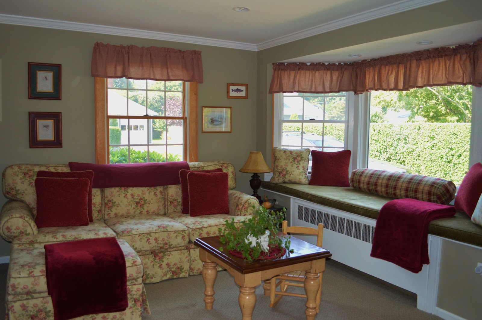 Cottage Style Family Room 