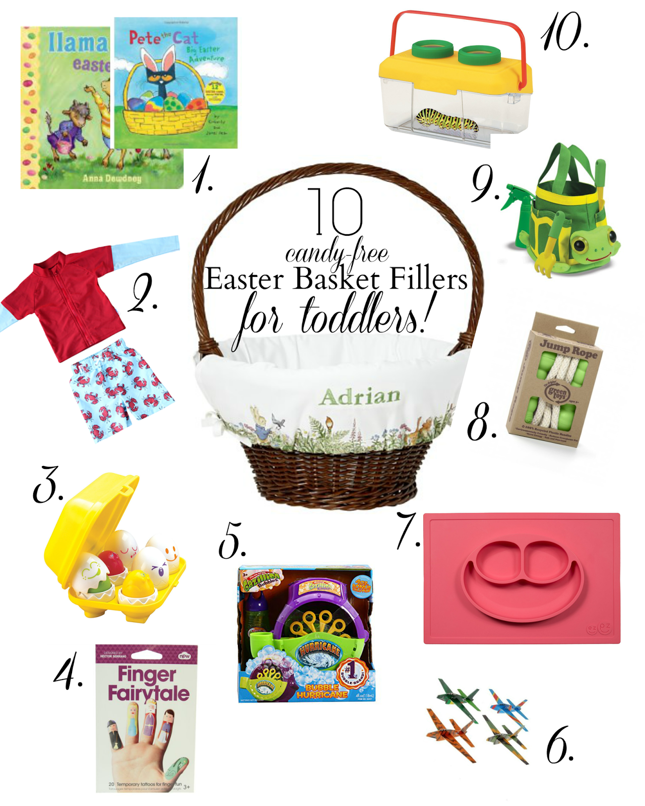 I Love You More Than Carrots: 10 Easter Basket Filler Ideas for