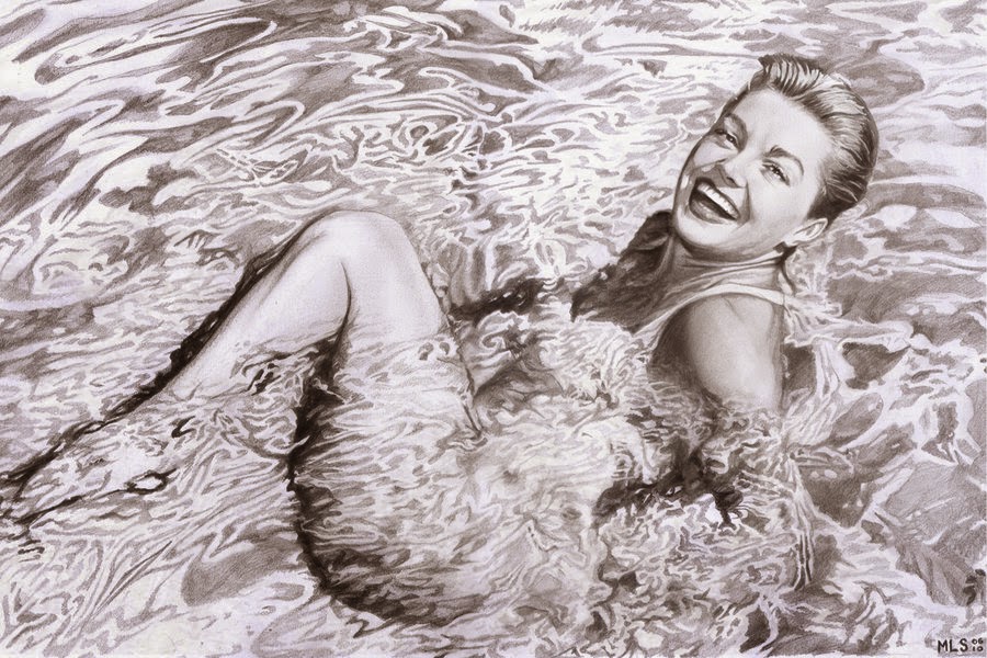 15-Esther-Williams-Martin-Lynch-Smith-MLS-art-Celebrity-Drawings-www-designstack-co