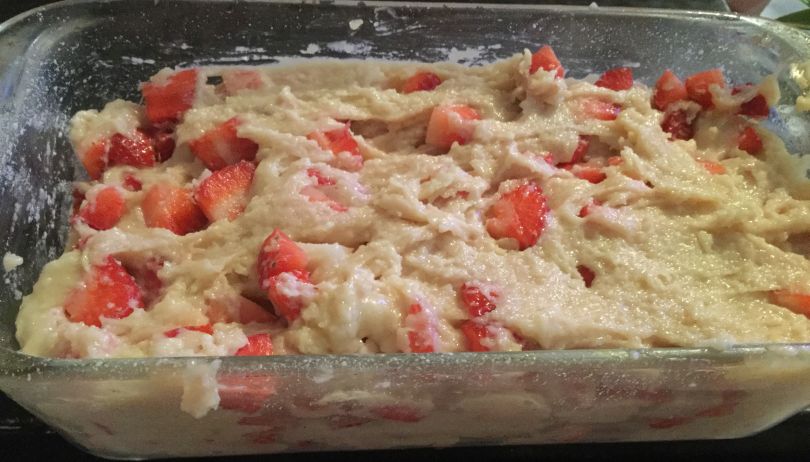 Countrified Hicks Quick Easy Homemade Strawberry Bread With Strawberry Glaze